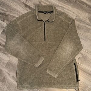 Eddie Bauer Sherpa half-zip sweater